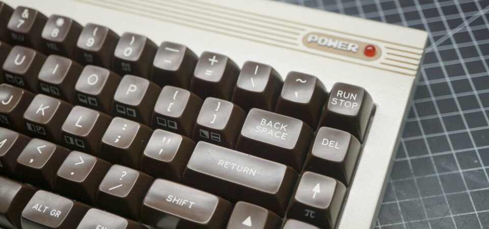 Building a Commodore 64 inspired keyboard